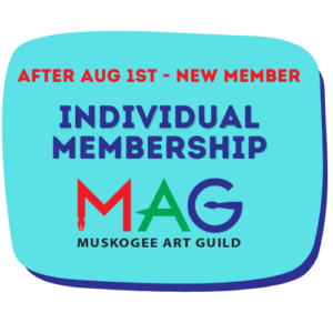 Individual Membership- After Aug 1st - $20 for New Members
